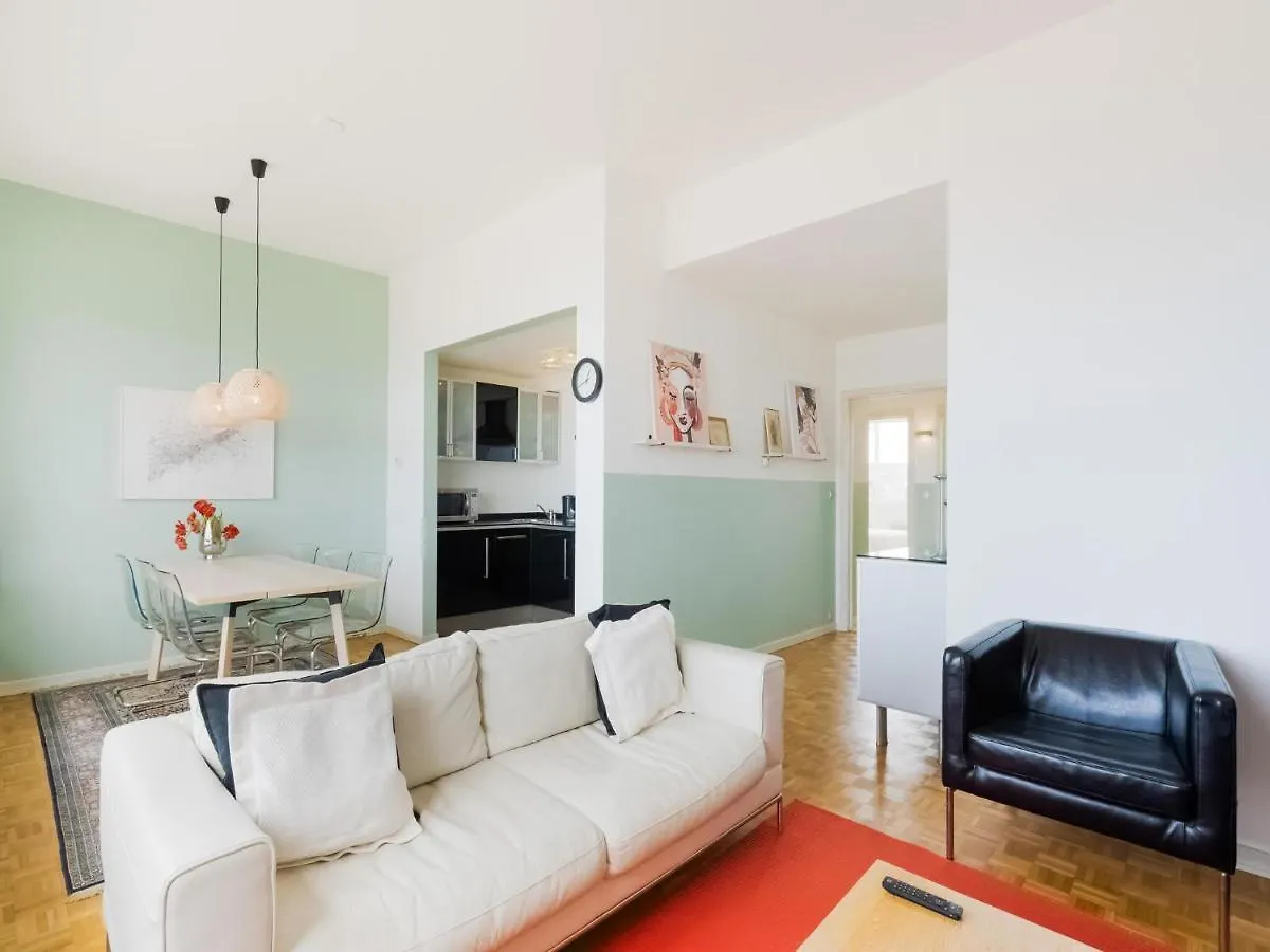 Comfortable Apartment In Oostende With Sea Views